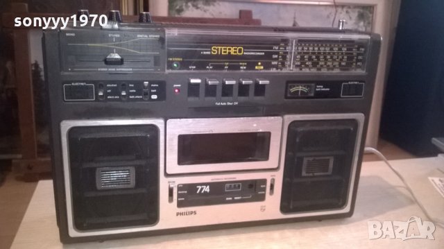 philips 774 ретро колекция-внос швеицария, снимка 2 - Радиокасетофони, транзистори - 27488523