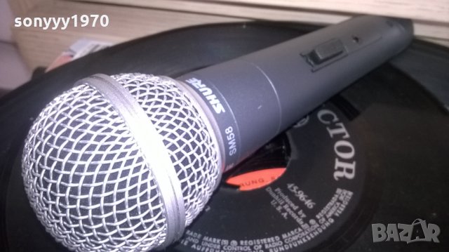 SHURE SM58-PROFESSIONAL MICROPHONE-ВНОС ШВЕИЦАРИЯ