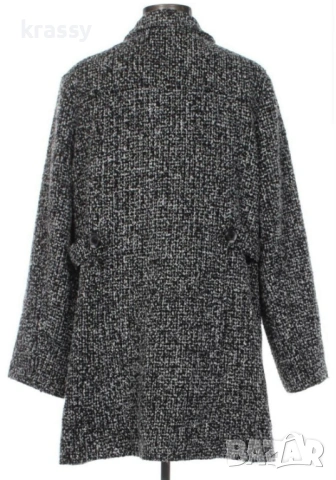 Страхотно голямо елегантно дамско палто (размер 2ХЛ), снимка 2 - Палта, манта - 53441589