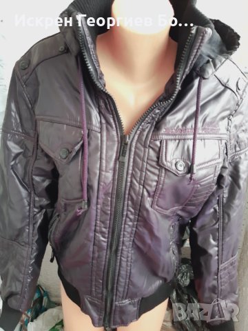 Мъжко яке с гугла. , снимка 4 - Якета - 43187022