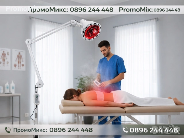  Професионална инфрачервена лампа Boston Tech WE108 Infratherap Физиотерапия и термотерапия