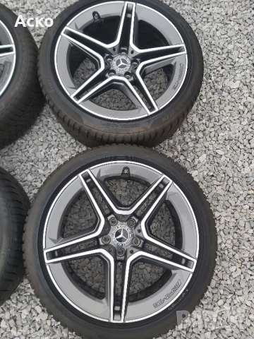 оргинални джанти за Мерцедес AMG 5x112..19.цола спорт пакет , снимка 3 - Гуми и джанти - 51888620