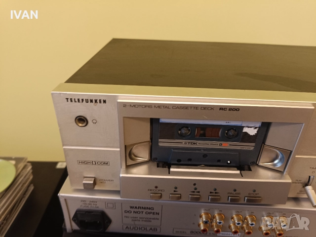 продавам касетен дек telefunken-rc200, снимка 2 - Ресийвъри, усилватели, смесителни пултове - 52463017