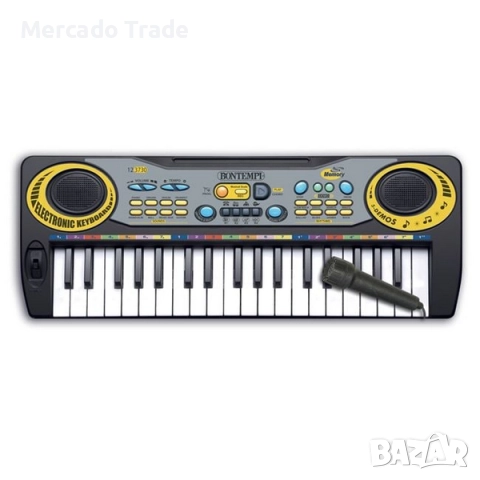 Детска йоника Mercado Trade, С микрофон и 37 клавиша