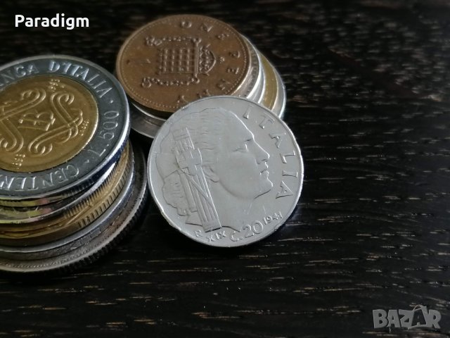 Монета - Италия - 20 чентесими | 1941г.