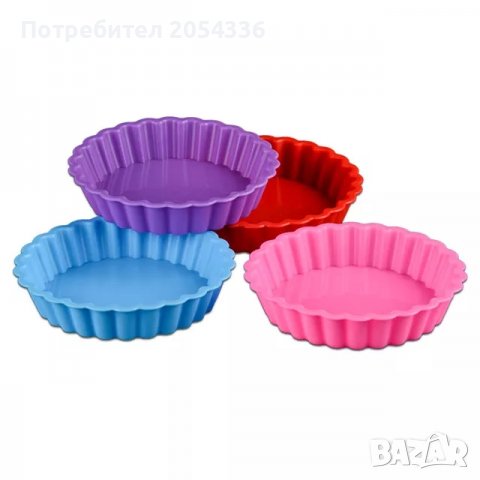 Незалвпваща силиконова тарталетна форма 