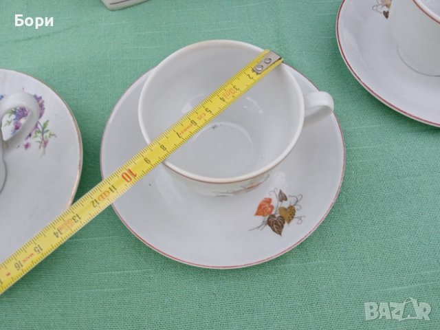 Стар български порцелан,àши,бърдуче и др, снимка 14 - Чаши - 36762327
