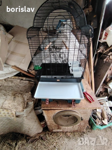 Продавам клетка за папагали. , снимка 5 - За птици - 53458351