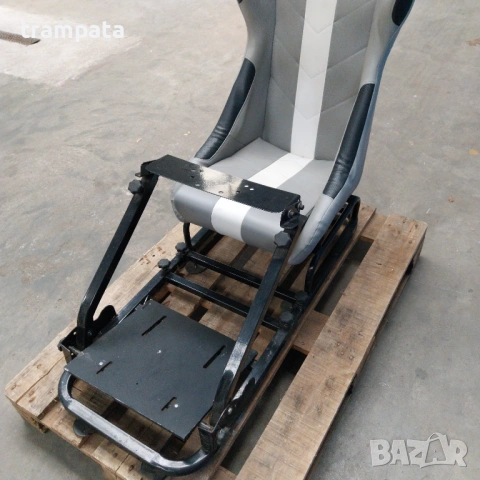 НАЙ ДОБРАТА ОФЕРТА Симулатор  геймърска стойка ,седалка за волан и педали., снимка 6 - Аксесоари - 53212918