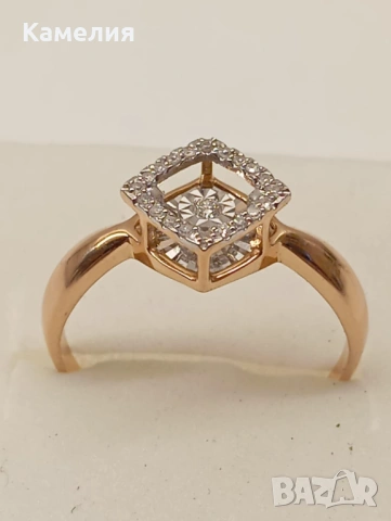 Руско злато , снимка 2 - Пръстени - 53521138