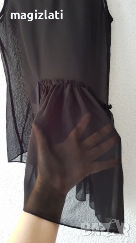 Плажна асимитрична туника парео размер  XS/S , снимка 3 - Туники - 37447727