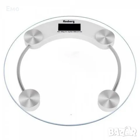 Дигитален кантар, батерия - LCD екран, 180кг, снимка 6 - Електронни везни - 48540610