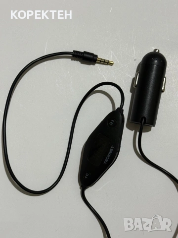 TeckNet F27 FM Transmitter FM Трансмитер за Музика в Колата, снимка 2 - Слушалки, hands-free - 53331890