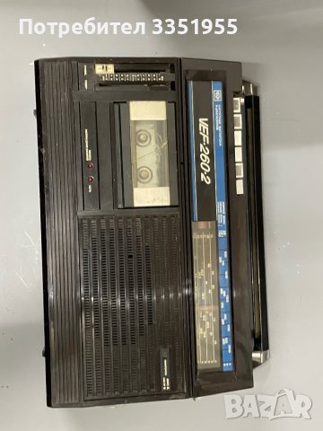 VEF 260-2 стар касетофон