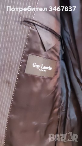Сако лятно на Guy Laroche, oригинално копувано от outlet  в Италия,, снимка 8 - Костюми - 37707136
