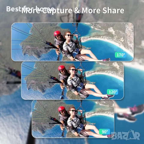 4К Водоустойчива екшън камера с дистанционно  TIMNUT, снимка 3 - Камери - 50044278