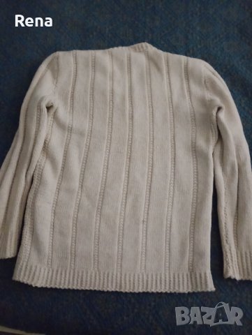 Мъжки пуловер ръчно плетиво , снимка 2 - Пуловери - 43866816