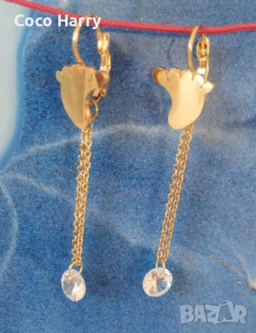 Разкошни обеци медицинска стомана , снимка 12 - Обеци - 52941815