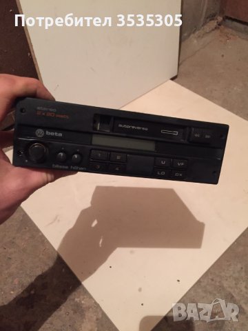 Радиокасетофон за Фолксваген  VW Beta 3 CC M158, снимка 5 - Аксесоари и консумативи - 40628408