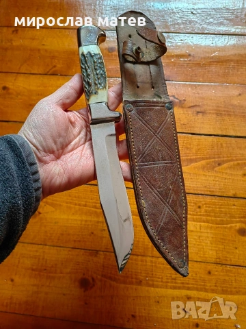 Спортен нож Вихрен на ножарската фабрика Петко Денев гр.Габрово