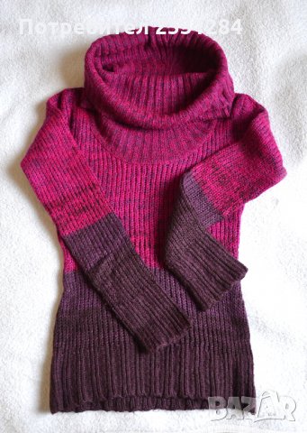 Дамска блуза, плетиво, пуловер размер М-Л , снимка 6 - Блузи с дълъг ръкав и пуловери - 27514316
