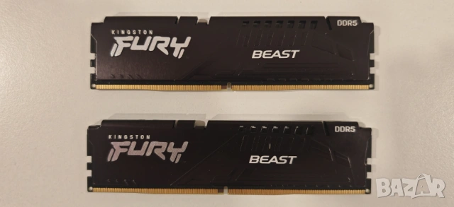 Продавам Перфектна Рам Памет Kingston Fury 2x16Gb DDR5 5200Mh