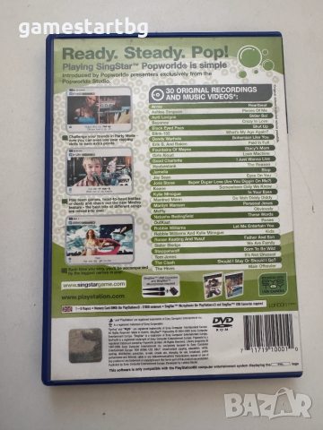 SingStar Popworld за PS2, снимка 2 - Игри за PlayStation - 51756443