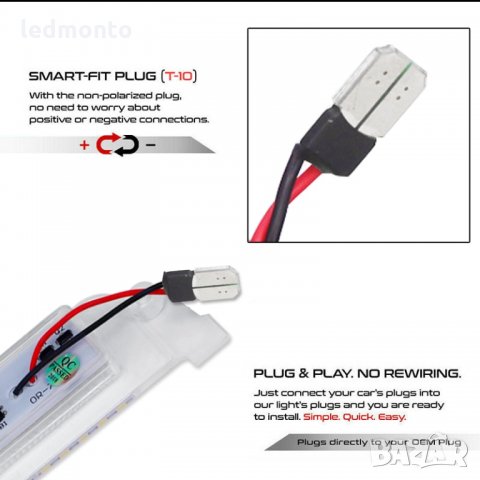 плафон заден номер cc 300, Лед плафони за кола, регистрационен номер Dodge / Chrysler 4805846AA 4805, снимка 5 - Части - 32244048