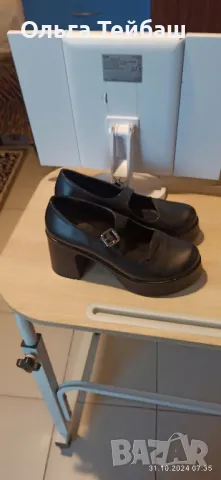 продавам дамски кожени обувки, снимка 6 - Дамски ежедневни обувки - 47782280