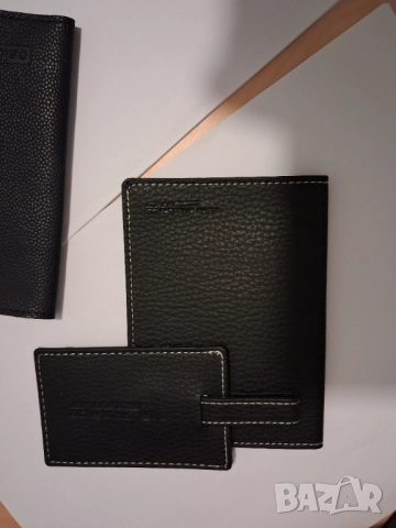 Малка кожена папка /тип портфейл/л, снимка 5 - Чанти - 52713383