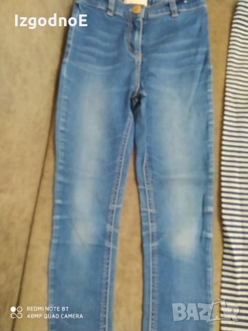 Лот ластични дънки Next и клинче Bluesoo, снимка 5 - Детски панталони и дънки - 34764759