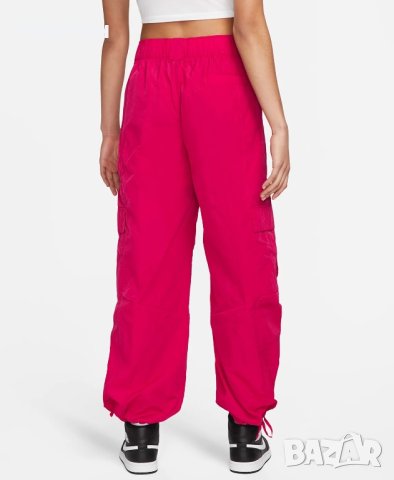 Дамско долнище Jordan Essentials Utility Mystic Hibiscus - размер S, снимка 4 - Спортни екипи - 43638432