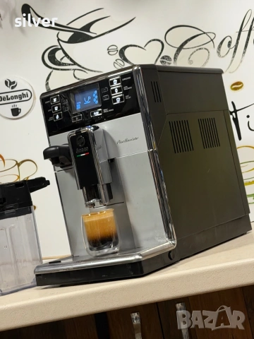 Кафемашина кафе автомат Saeco PicoBarista с гаранция, снимка 2 - Кафемашини - 53452197