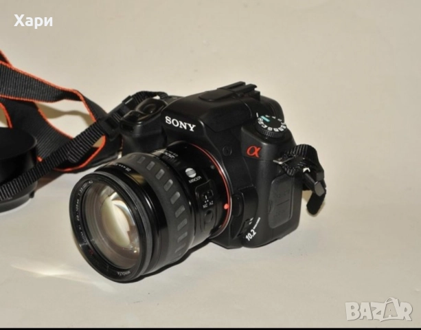 Sony A300 DSLR, пълен комплект, два обектива, снимка 4 - Обективи и филтри - 52031875