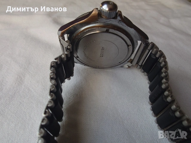 Восток Командирски - съветски механичен часовник, с ръчно навиване. В много добро състояние. , снимка 6 - Мъжки - 53194315