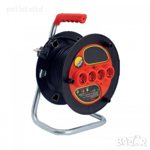 Удължител макара 50 метра 3 х 1,5