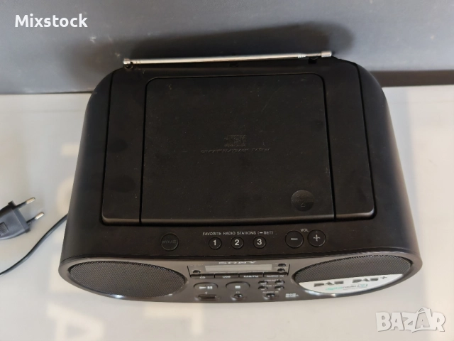 Sony ZS-PS55B Boombox CD Радио, 4 Watt, преносим, DAB, FM, 2 x 2W тонколони, черен , снимка 2 - Радиокасетофони, транзистори - 51432116