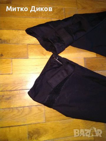 Black Squad Cargo марков панталон промазан плат тактически размер Л, снимка 3 - Панталони - 44131960