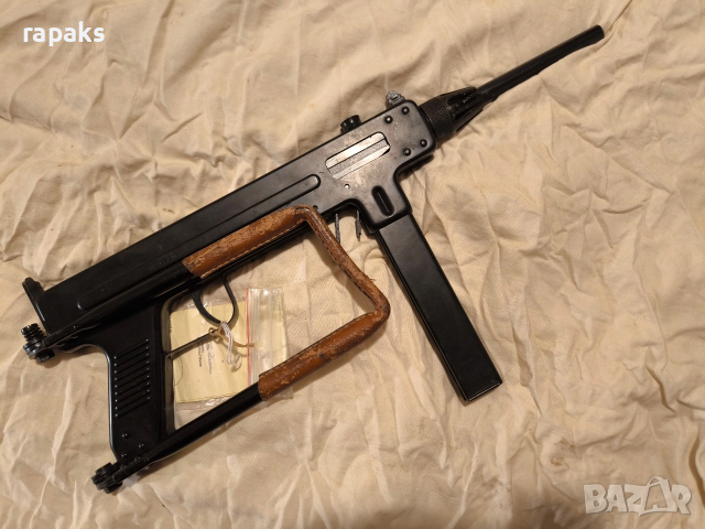 Обезопасен картечен пистолет Madsen. Деактивирана пушка,, снимка 4 - Антикварни и старинни предмети - 53297758