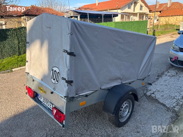 Продавам ремарке до 750 кг – почти ново, внесено от Германия, снимка 11 - Ремаркета - 52647622