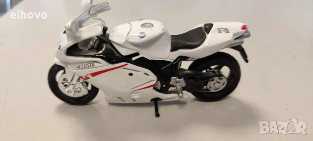 Мотор MV Agusta F4  Burago - Мащаб 1:18, снимка 3 - Колекции - 50765373