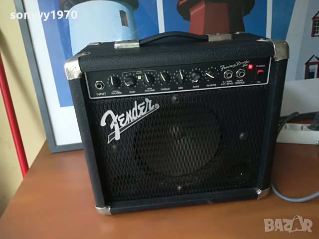 fender frontman reverb amplifier-внос germany-34х30х18см, снимка 14 - Ресийвъри, усилватели, смесителни пултове - 28337554