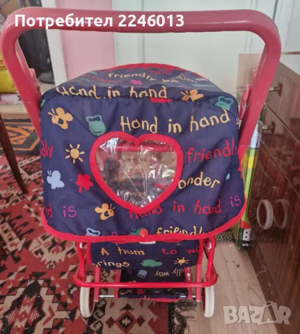 Количка за кукли с любим герой Мечо Пух, снимка 3 - Други - 49306294