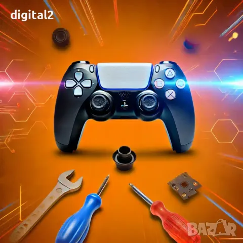РЕМОНТ НА ДЖОЙСТИЦИ Dualshock 4 PS4  PS5 Sony