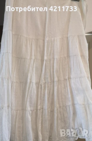 памучна лятна пола размер M НОВО, снимка 2 - Поли - 50701631