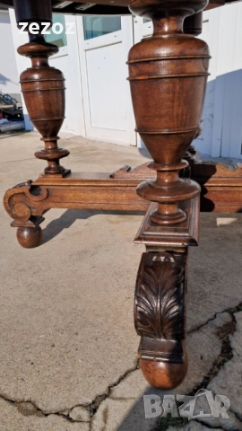 Маса антикварна масив №120, снимка 9 - Маси - 51854181