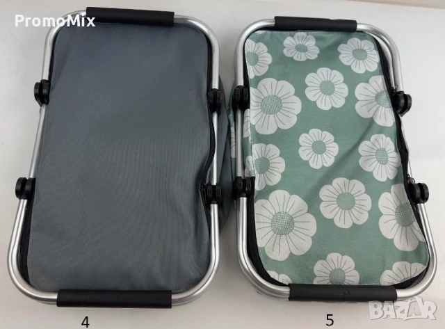 Термо чанта с 2 броя охлаждащи елемента Faltbarer Thermo-Einkaufskorb Сгъваема пазарска кошница за п, снимка 6 - Хладилни чанти - 49737728