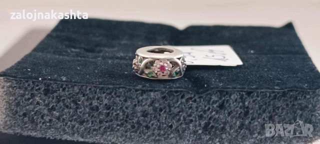 Сребърна-Талисман Pandorа-0,99гр/925, снимка 3 - Колиета, медальони, синджири - 51613579