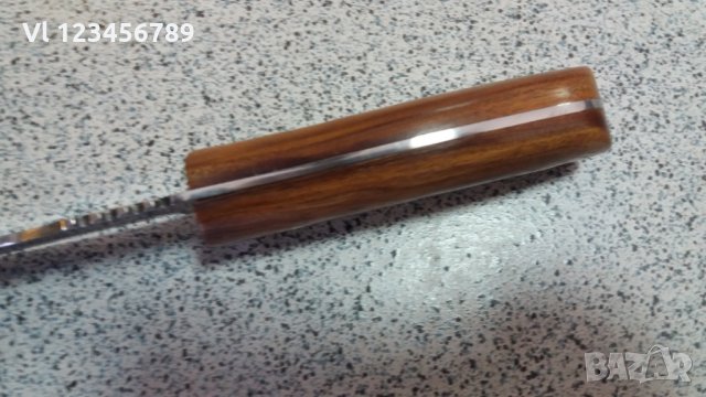 Руски ловен нож фултанг с гравиран Орел стомана 65х13, снимка 4 - Ножове - 28105306