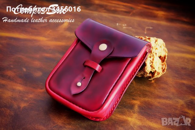 Калъф за цигари , табакера,  естествена кожа